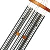 Woodstock Wind Chimes Signature Collection  Woodstock Reflections  22'' Silver Wind Chime - 4 of 4