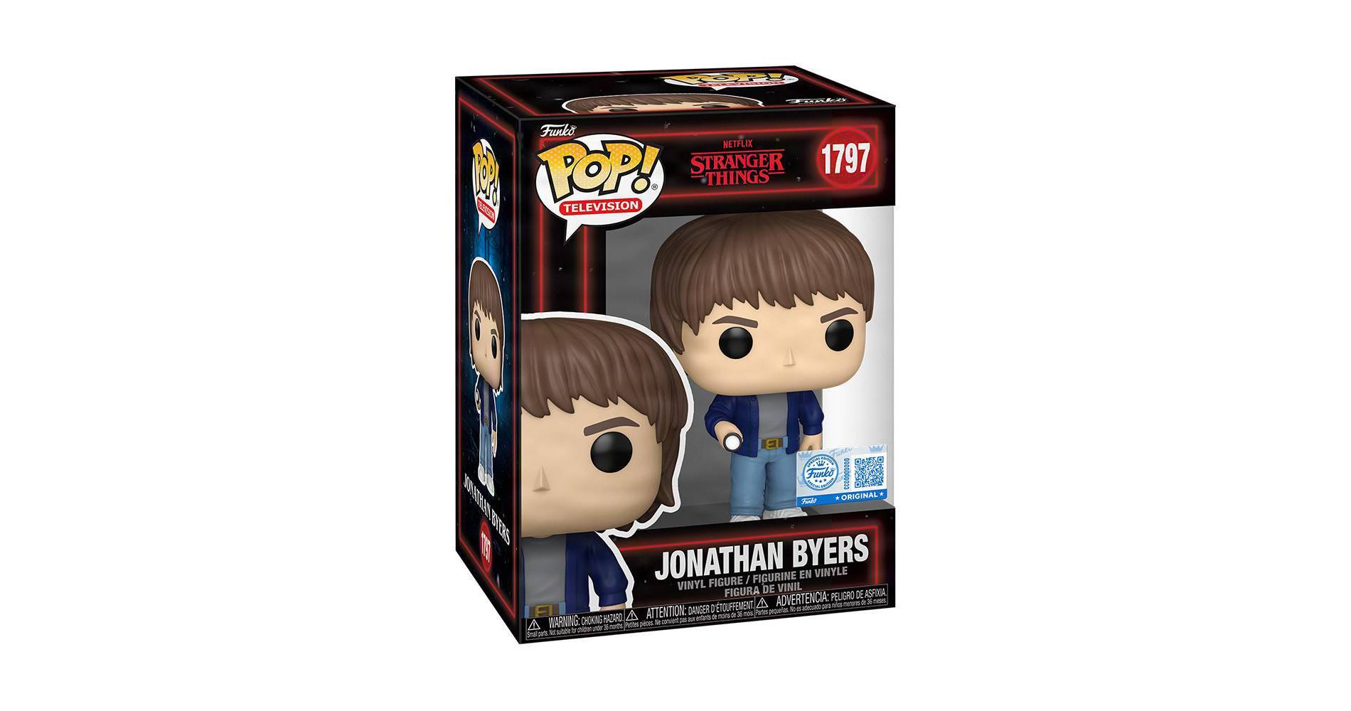Funko POP! Television: Netflix Stranger Things - Jonathan Byers Vinyl Figure #1797 (Target Exclusive)
