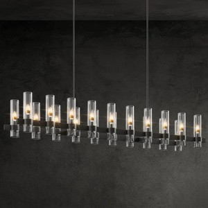 20-Light 67.7'' Linear Kitchen Island Lighting Chandelier - 1 of 4