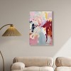 Art Remedy Burgundy over Lavender Retro Abstract Wall Art Framed - 2 of 4