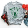 Simply Sage Market Women's Graphic Sweatshirt North Pole University Reindeer - 3 of 4