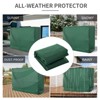 600D Oxford 3-Seater Patio Swing Cover Outdoor Swing Chair Cover Rain Protection Waterproof Anti-UV - 4 of 4
