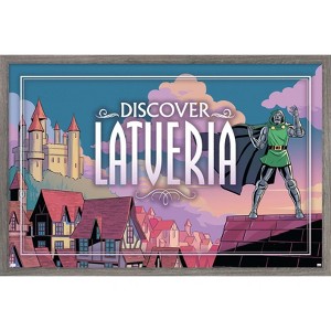 Trends International Marvel: Hero Lands - Latveria 2 Framed Wall Poster Prints - 1 of 4