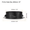Unique Bargains Bathroom Home Office Adjustable Pattern Screen Grille Cover Louver Round Air Vent 2 Pcs - 3 of 3