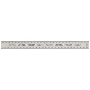 JessEm 07417 Stainless Steel 600mm Precision Ruler with Patented Flex Grip and Fade Resistant Markings - 1 of 4