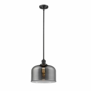 Bell - 1 Light Mini Pendant In Industrial Style-13 Inches Tall and 12 Inches Wide - 1 of 1