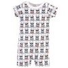 Hudson Baby Infant Boy Cotton Rompers 3pk, French Dog - 3 of 4