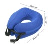 Unique Bargains Memory Foam Inflatable Portable Lightweight Travel Pillows - 2 of 4