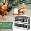 Gulches Wooden Chicken Nesting Box with Green PVC Roof and Eight Compartments - 3 of 4