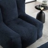 CAVINAS Fluffy Velvet Bean Bag Chair for Adults/Kids,Lazy Sofa Chair with Memory Foam and Ottoman for Living Room,Bedroom,Office - 4 of 4