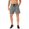 Anna-Kaci Active Men's Lightweight Quick-Dry Shorts with Elastic Drawstring Waist and Side Pockets - 3 of 4