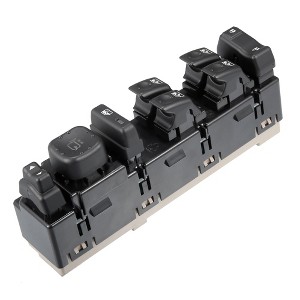 Unique Bargains 15883320 Front Left Drive Side Car Power Window Switch Lift Button Panel Master Control Switch for Chevrolet Silverado 1500 2004-2007 - 1 of 4