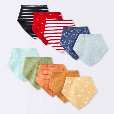 Image of Baby 10pk Bandana Bib - Cloud Island™
