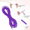 Unique Bargains Hollow Pipe Tubing Rubber Cord Silicone Elastic Durable Flexible Beading Cord 1 Pc - 2 of 4