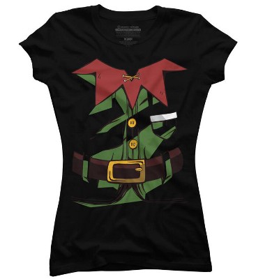 Junior's Design By Humans Papa Elf Christmas Shirt Papa Elf Shirt for Men Papa Elf By rasok T-Shirt