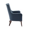 CAVINAS Polyester Accent Chair with High Quilted Back and Studs Lining the Arms,Upholstered Living Room Chairs,Reading Chairs for Living Room - 4 of 4
