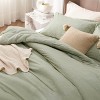 3 Pieces King Size Comforter Set for All Seasons, - 3 of 4