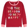 Gerber Baby and Toddler Girls' Snug Fitting 2-Piece Pajama Set, Holiday - 3 of 4