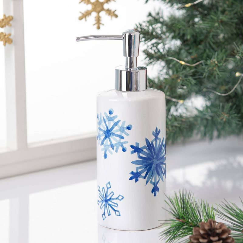 3pc Snowflakes Bathroom Accessories Set - Allure Home Creations, 5 of 12