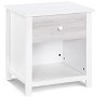 NicBex Nightstand with 1 Drawer and Open Storage Modern Bedside Table End Table for Bedroom, Living Room, Study - 3 of 3