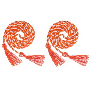 Unique Bargains Polyester Braided Graduation Party Honor Cord with Tassels 2 Pcs - 1 of 4