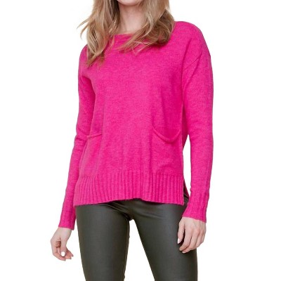 Women's CREW NECK POCKET KNIT SWEATER - Renuar