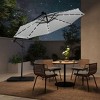 WestinTrends 10 Ft Outdoor Patio Solar LED Cantilever Umbrella - 2 of 4