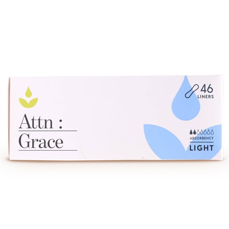 Attn: Grace Incontinence Liners - Light Absorbency - 46ct, 4 of 9