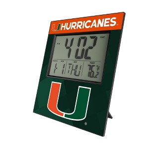 NCAA ACC Universities Color Block Wall Clock - 1 of 4