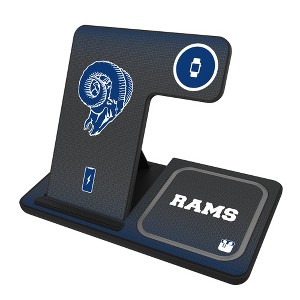 Keyscaper NFL NFC Historic Teams Linen 15-Watt 3 in 1 Charging Station - 1 of 4