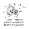 Amerock Enlivity Round Knob for Cabinets, Drawers, and Furniture - 3 of 4