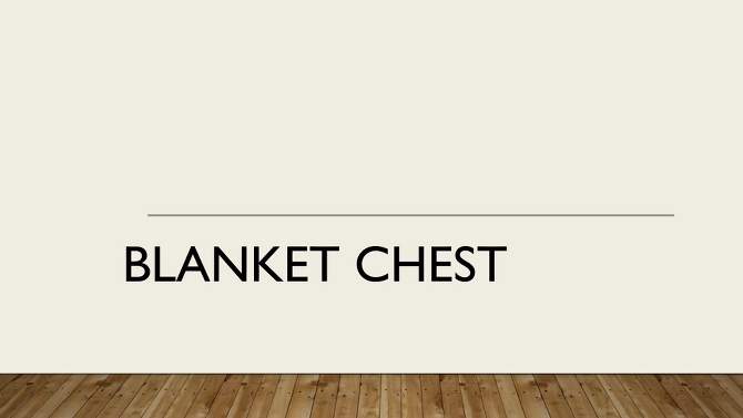 Hayden Blanket Chest - Carolina Chair & Table, 2 of 5, play video