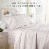 Rustic Jacobean 100% Cotton Sateen Sheet Set – Washed Finish, Soft & Luxe, Oeko-Tex Certified - Becky Cameron - 4 of 4