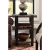 20" Modesto 2 Shelf Solid Wood and Metal End Table - Alaterre Furniture: Industrial, Rustic Design - 3 of 4