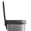 21 Gallon / 80 Liter Stainless Steel Trash Can with Lid, Large Garbage Can for Kitchen, Rustproof Step-on Kitchen Metal Trash Bin - 2 of 4