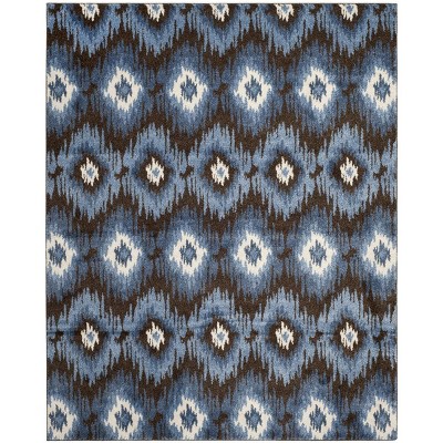 dark brown/blue