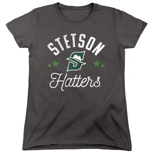 Women's Stetson University Hatters T-Shirt Charcoal X Large - 1 of 4