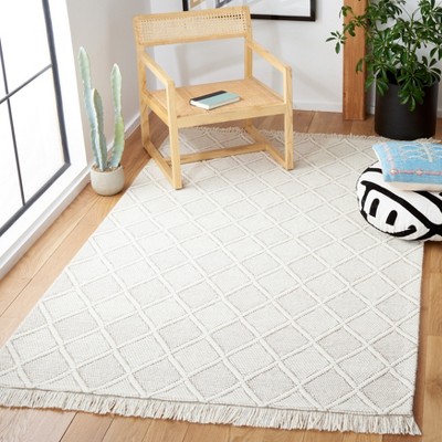 Ivory Coast Hand-Tufted Wool Rectangle Rug, 3'x5'