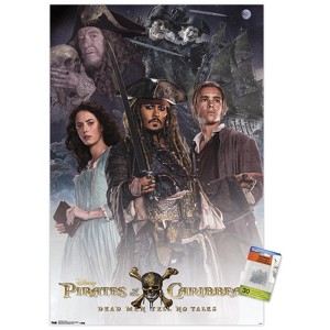 Trends International Disney Pirates of the Caribbean: Dead Men Tell No Tales - Crew Unframed Wall Poster Prints - 1 of 4