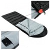 Alpine Swiss 0°C (32°F) Sleeping Bag Lightweight Waterproof with Compression Sack Adults All Seasons Camping Hiking Backpacking Travel Outdoor Indoor - 4 of 4