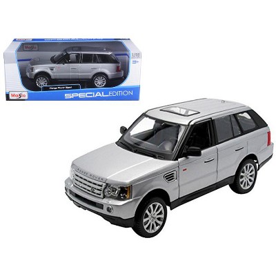 Range Rover Sport Silver 1/18 Diecast Model Car by Maisto