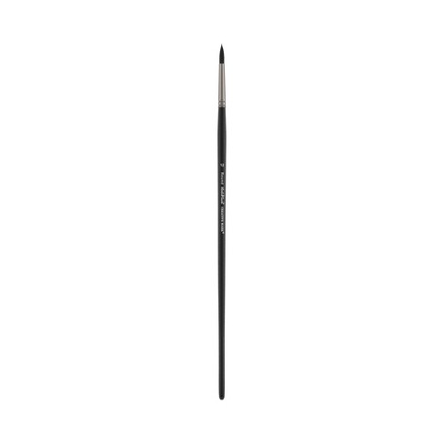 Black Swan Synthetic Red Sable Round Paint Brushes