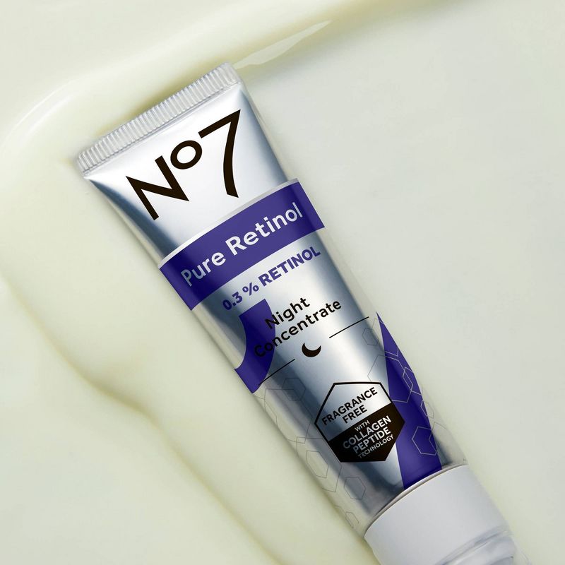 No7 Night Concentrate 0.3% Pure Retinol Facial Treatment - 1 fl oz, 4 of 8