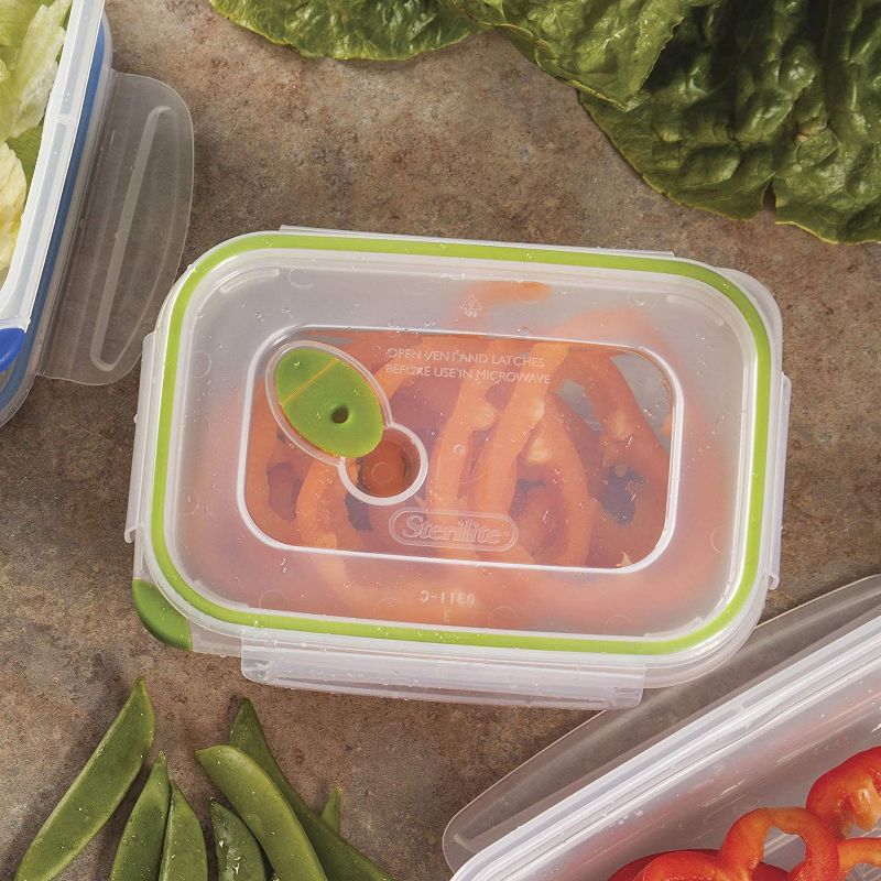 Sterilite 3.1 Cup Rectangle Ultra-Seal Food Storage Container, Green, 5 of 6