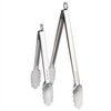 Babish 12” & 9” Locking Kitchen Tong Set, Stainless Steel - 2 of 3