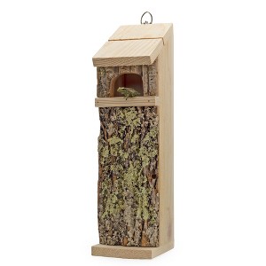 Uncle Dunkels Tree Frog House, Outdoor Tree Frog Habitat, Deluxe w/ Poplar Wood Handmade in the USA - 1 of 4