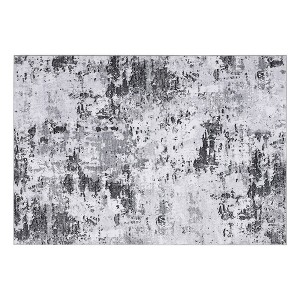 COZONY Modern Abstract Area Rug with Non-Slip Backing, Stain Resistant Low Pile Carpet for Bedroom and Home Office - 1 of 4