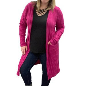 Women's Duster Cardigan - honeyme - 1 of 3