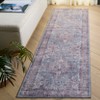 Vintage Heriz VHZ804 Power Loomed Machine Washable Skid-Resistant Indoor Rugs - Safavieh - 2 of 4