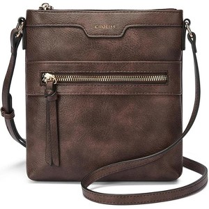 Generic Crossbody Bags for Women, Purses for Women Handbags with Vegan Leather, Travel Purse Over Shoulder Bag - 1 of 4